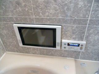 リンナイ　浴室TV　DS-1201HV 施工後