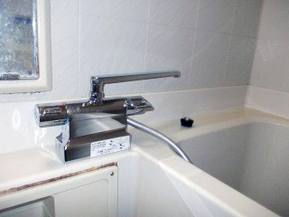 ＴＯＴＯ　浴室水栓　ＴＭＧＧ46Ｅ 施工後