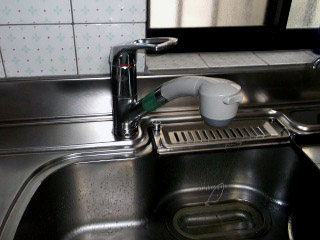 ＴＯＴＯ　キッチン水栓　ＴＫＧＧ38Ｅ 施工前