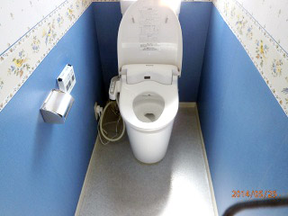 パナソニック　トイレ　ＸＣＨ300ＷＳＴＫ 施工後