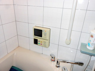 リンナイ　浴室テレビ　ＤＳ-1201ＨＶ 施工前