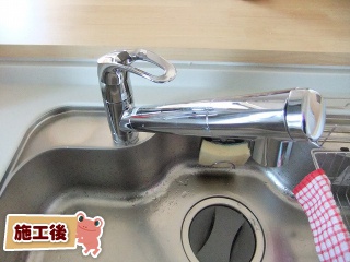 三菱レイヨン　キッチン水栓　S-F402
