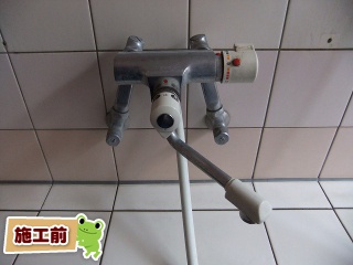 TOTO　浴室水栓　ＴＭＪ40Ｃ3Ｓ 施工前