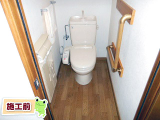 TOTO　トイレ　CS343B-NW1 施工前