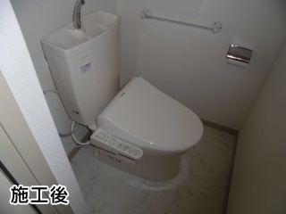 ＴＯＴＯ　トイレ　ＴＳＥＴ－Ｂ５－ＩＶＯ－１－Ｒ 施工後