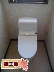 ＴＯＴＯ　トイレ　TSET-HV-WHI-0 施工後