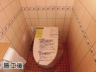 ＴＯＴＯ　トイレ　TSET-NEA1-WHI 施工後