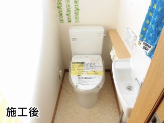 ＴＯＴＯ　トイレ　TSET-QR2-WHI-0 施工後