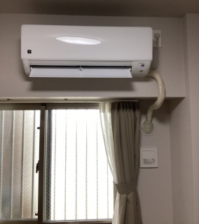 シャープ　ルームエアコン　AIRCON-08-AR-KJ 施工後