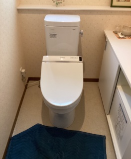 ＴＯＴＯ　温水洗浄便座　TCF6543-NW1-KJ 施工前