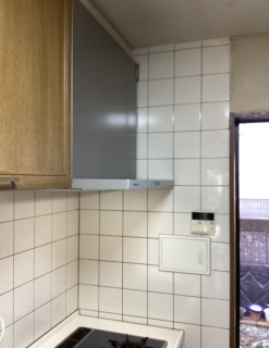 パナソニック　レンジフード　FY-7HZC5-S-KJ 施工後