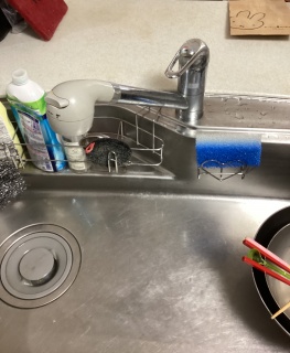 ＴＯＴＯ　キッチン水栓　TKS05304J-KJ 施工前