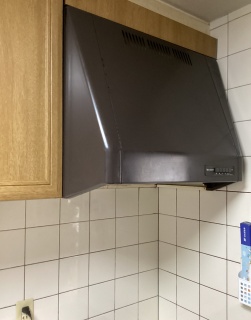 パナソニック　レンジフード　FY-7HZC5-S-KJ 施工前