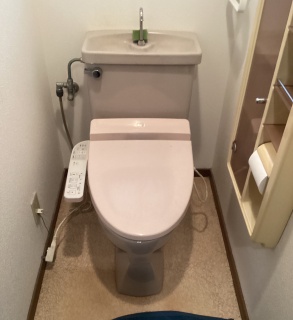 ＴＯＴＯ　温水洗浄便座　TCF6624-NW1-KJ 施工前