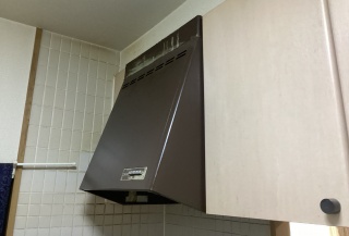 パナソニック　レンジフード　FY-6HZC5-S-KJ 施工前