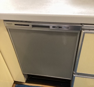 リンナイ　食器洗い乾燥機　RSW-F403C-SV-KJ 施工前