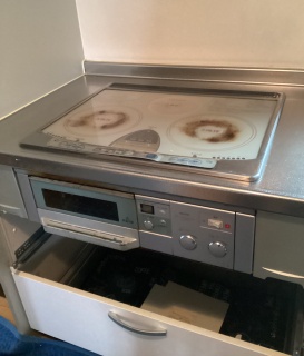 パナソニック　IHクッキングヒーター　KZ-N1H6AS-KJ 施工前