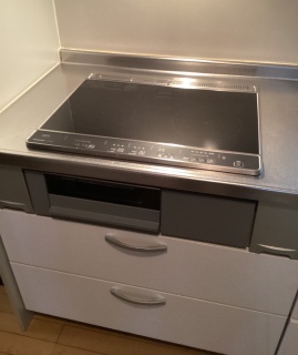 パナソニック　IHクッキングヒーター　KZ-N1H6AS-KJ 施工後