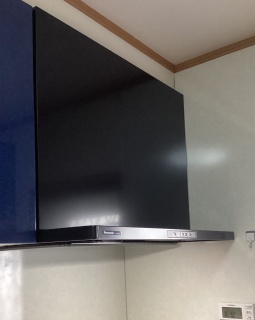 パナソニック　レンジフード　FY-9HGC5-K 施工後