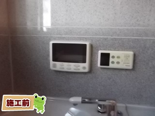 ノーリツ　浴室テレビ　YTVD-1202W-RC 施工前