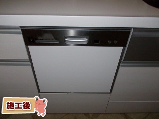 リンナイ 食洗機 RKW-402GP-ST | 名古屋リフォームトリカエ隊設置事例集