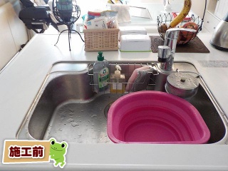 パナソニック　卓上型食器洗い乾燥機　NP-TR8-W 施工前