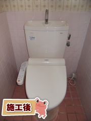 TOTO　トイレ　CS230B-SC1 施工後