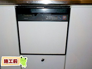 パナソニック　食器洗い乾燥機　NP-45RS6S 施工前
