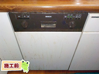 リンナイ 食器洗い乾燥機 　RKWR-F402C 施工前
