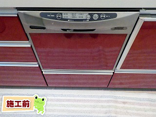 リンナイ 食器洗い乾燥機  RKW-404A-SV 施工前