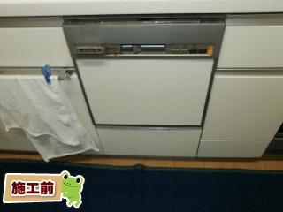 リンナイ　食器洗い乾燥機　RSW-V402C-SV 施工前