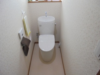 TOTO　トイレ　TSET-EX3AW-WHI-1 施工後