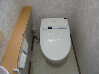 TOTO　トイレ　TSET-QR5-IVO-0 施工前