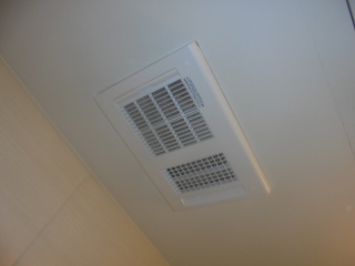 マックス　浴室換気乾燥暖房器　BS-161H-CX-2 施工後