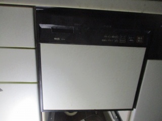 三菱　食器洗い乾燥機　EW-45R2B 施工前