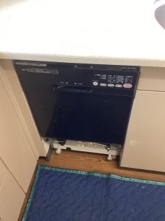 リンナイ　食器洗い乾燥機　RSW-F402CA-B 施工前