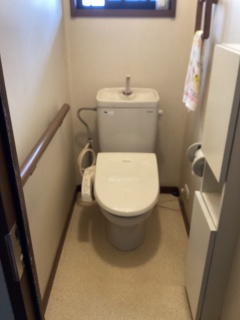 TOTO　トイレ　TSET-EX2-IVO-1 施工前