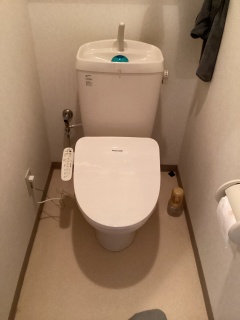パナソニック　温水洗浄便座　CH952SPF 施工後