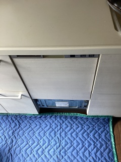 リンナイ　食器洗い乾燥機　RSW-F403C-SV 施工前