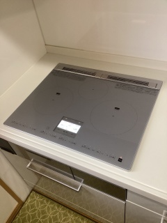 日立　IHクッキングヒーター　HT-N8STF-S 施工後