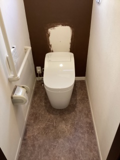 パナソニック　トイレ　TSET-AS1-WHI 施工後