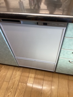 リンナイ　食器洗い乾燥機　RSW-F403C-SV 施工後