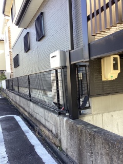 リンナイ　ガス給湯器　BSET-R4-012-13A 施工後