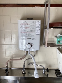 パロマ　瞬間湯沸器　PH-5BN-13A 施工後